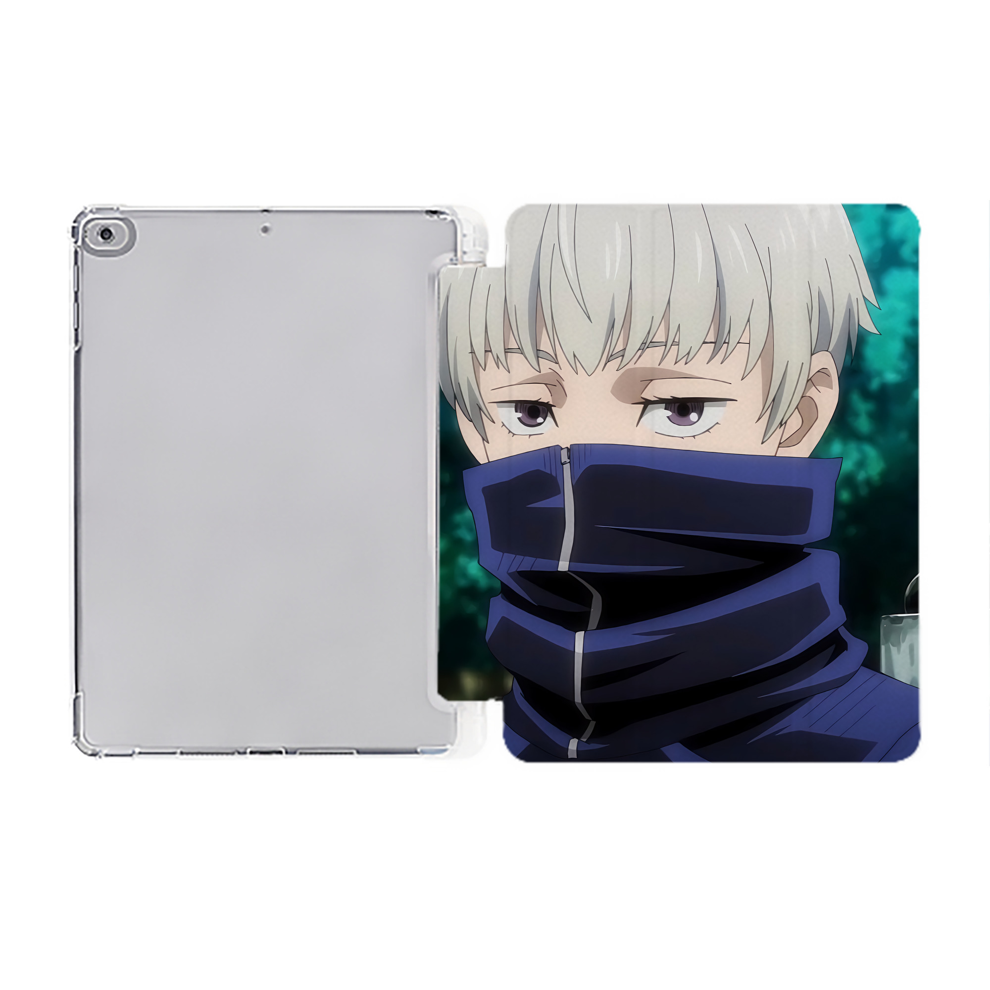 （画像用） SPY×FAMILY间谍家家酒 IPad ケース ペン収納付き 三つ折りスタンド PUレザー×シリコン 対応機種9.5/10.5/10.9インチ